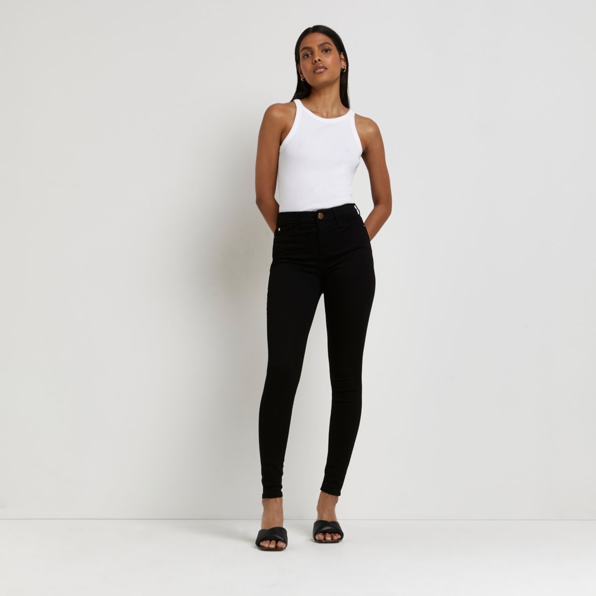 Women's clothing and accessories Black jeans women Queenstown black