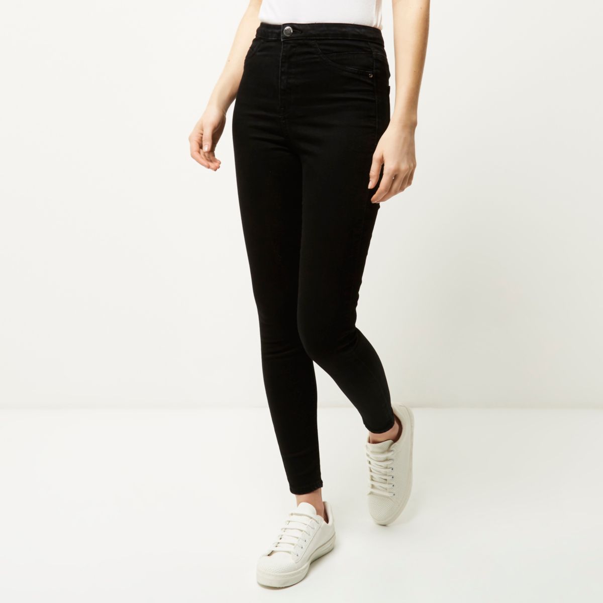 high waisted bootcut jeggings