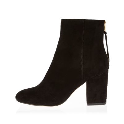 Black block heel ankle boots - boots - shoes / boots - women