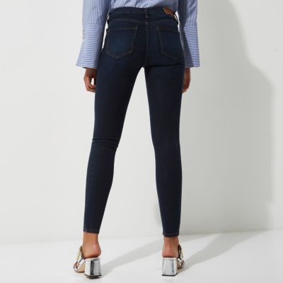 Dark wash Amelie super skinny jeans