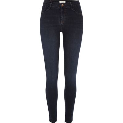Amelie – Jean super skinny délavage foncé