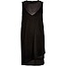 Black layered mesh jersey dress - Dresses - Sale - women