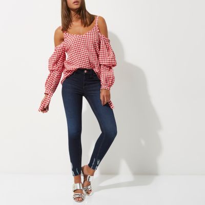 Dark blue wash Molly jeggings