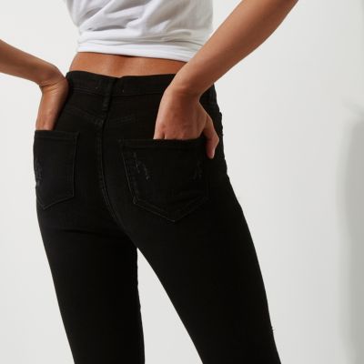 Black Harper high waisted skinny jeans
