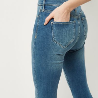 blue molly mid rise jeggings