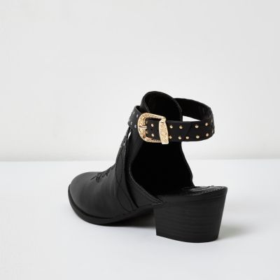 backless cowboy boots