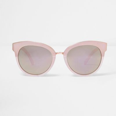 Pink mirrored lens cat eye sunglasses Cat Eye Sunglasses Sunglasses