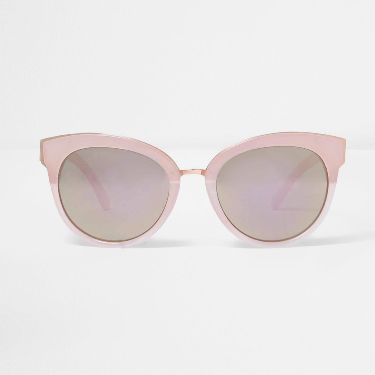 Pink mirrored lens cat eye sunglasses - Cat Eye Sunglasses - Sunglasses ...