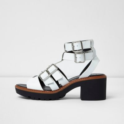 multi buckle sandals