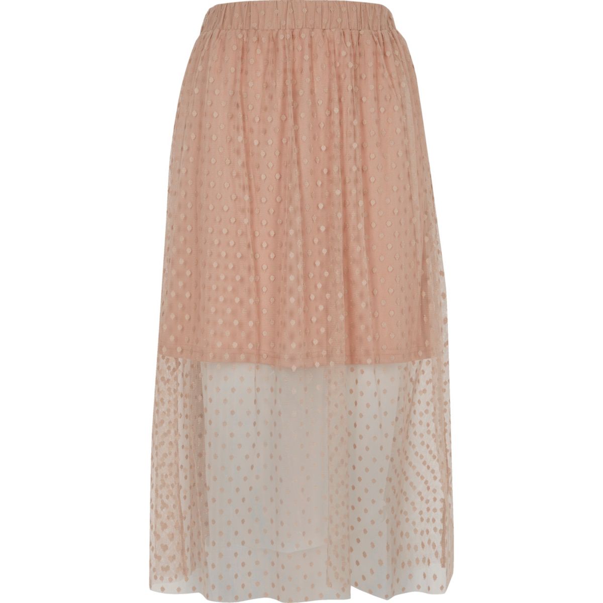 tulle skirt polka dot