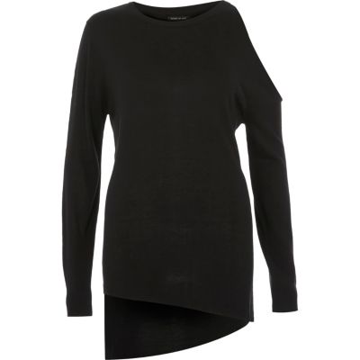 black asymmetric top