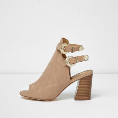 beige western booties