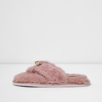 river island childrens slippers