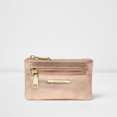 rose gold small purse