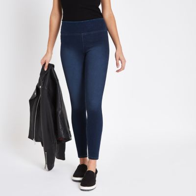 river island denim leggings