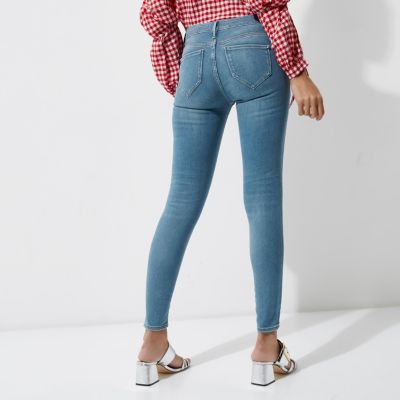 Blue Molly green cast jeggings