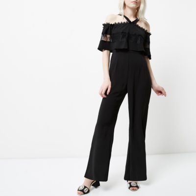 river island bardot jumpsuit