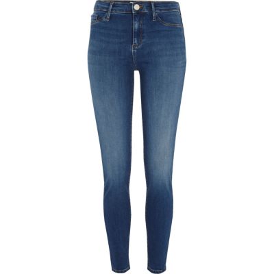 Mid blue Molly skinny jeggings - Jeggings - Jeans - women