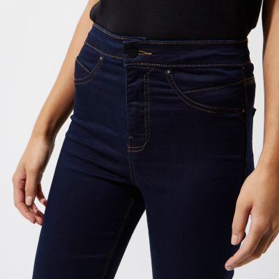 Dark blue Molly high waisted jeggings