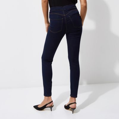 Dark blue Molly high waisted jeggings