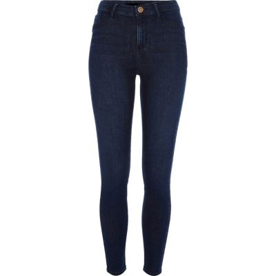 Molly – Jegging skinny bleu foncé