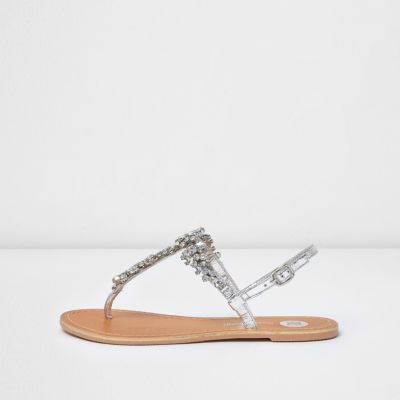 Sandals - Womens Sandals - Leather Sandals - River Island