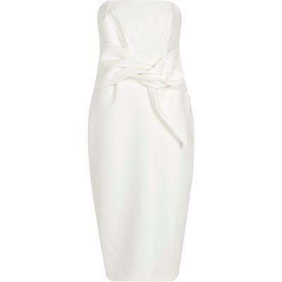 white dresses river island