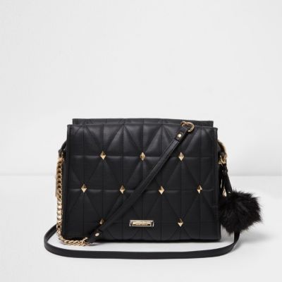 river island quilted shoulder bag