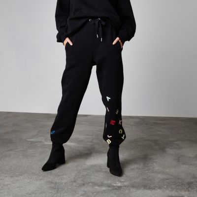 Ashish – Schwarze Jogginghose