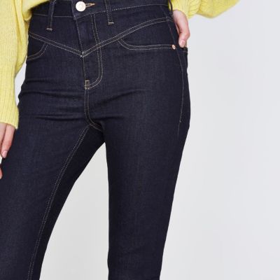 Dark blue super skinny going out jeans
