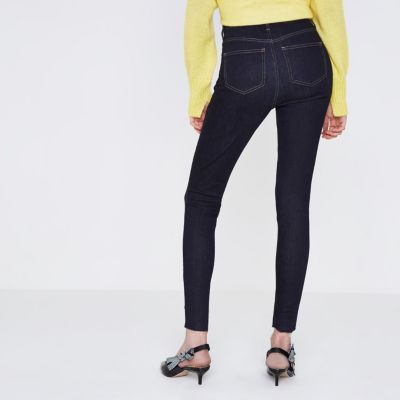 Dark blue super skinny going out jeans