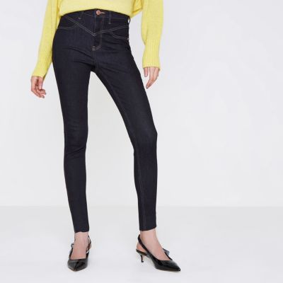 Dark blue super skinny going out jeans