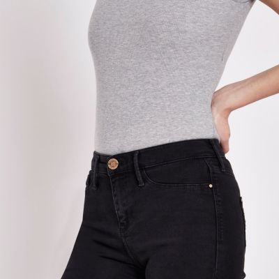 Black washed Molly distressed jeggings