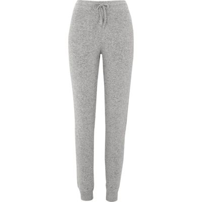 Graue Jersey-Jogginghose