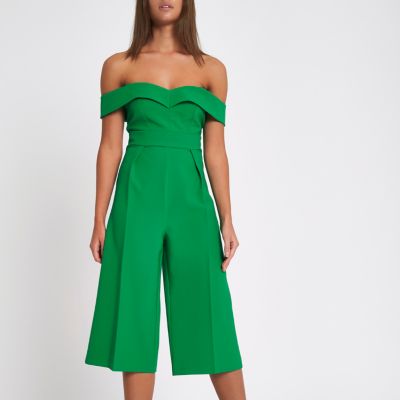 green jumpsuit river island