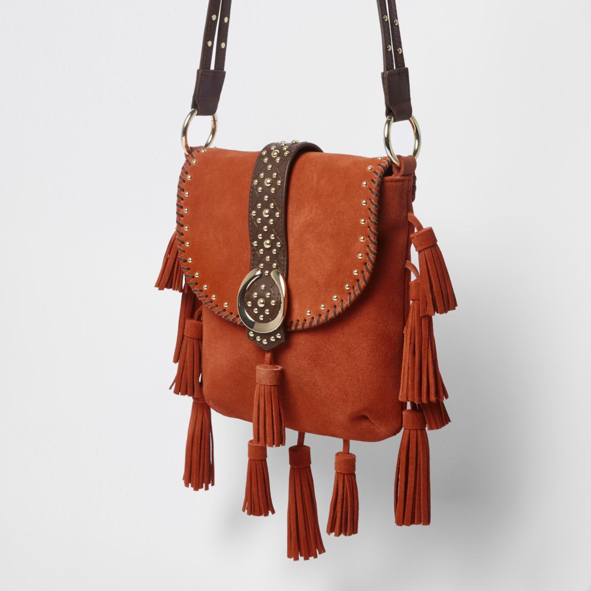 Orange Cross Body Bags IUCN Water