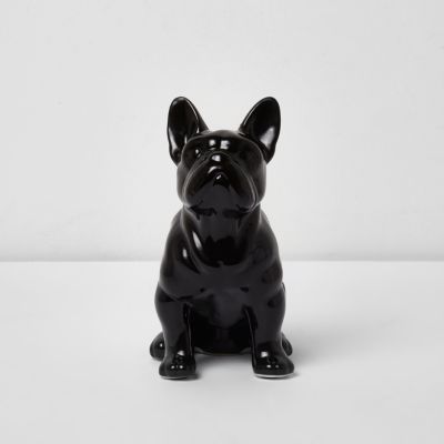 Sass & Belle - Zwarte bulldog spaarpot