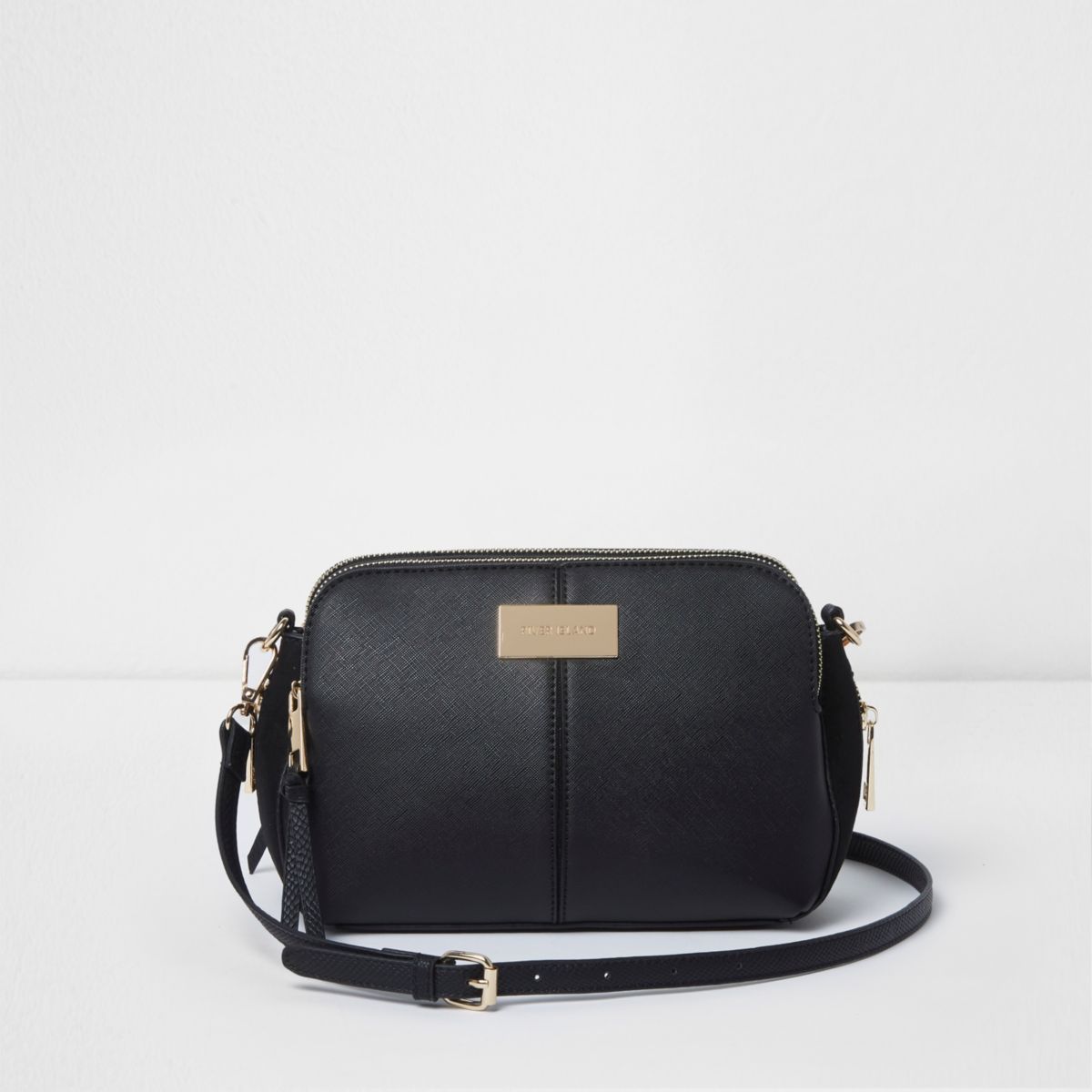 Cross Body Bag Black River Island