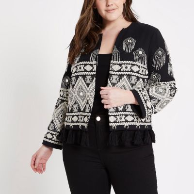 river island tassel jacket