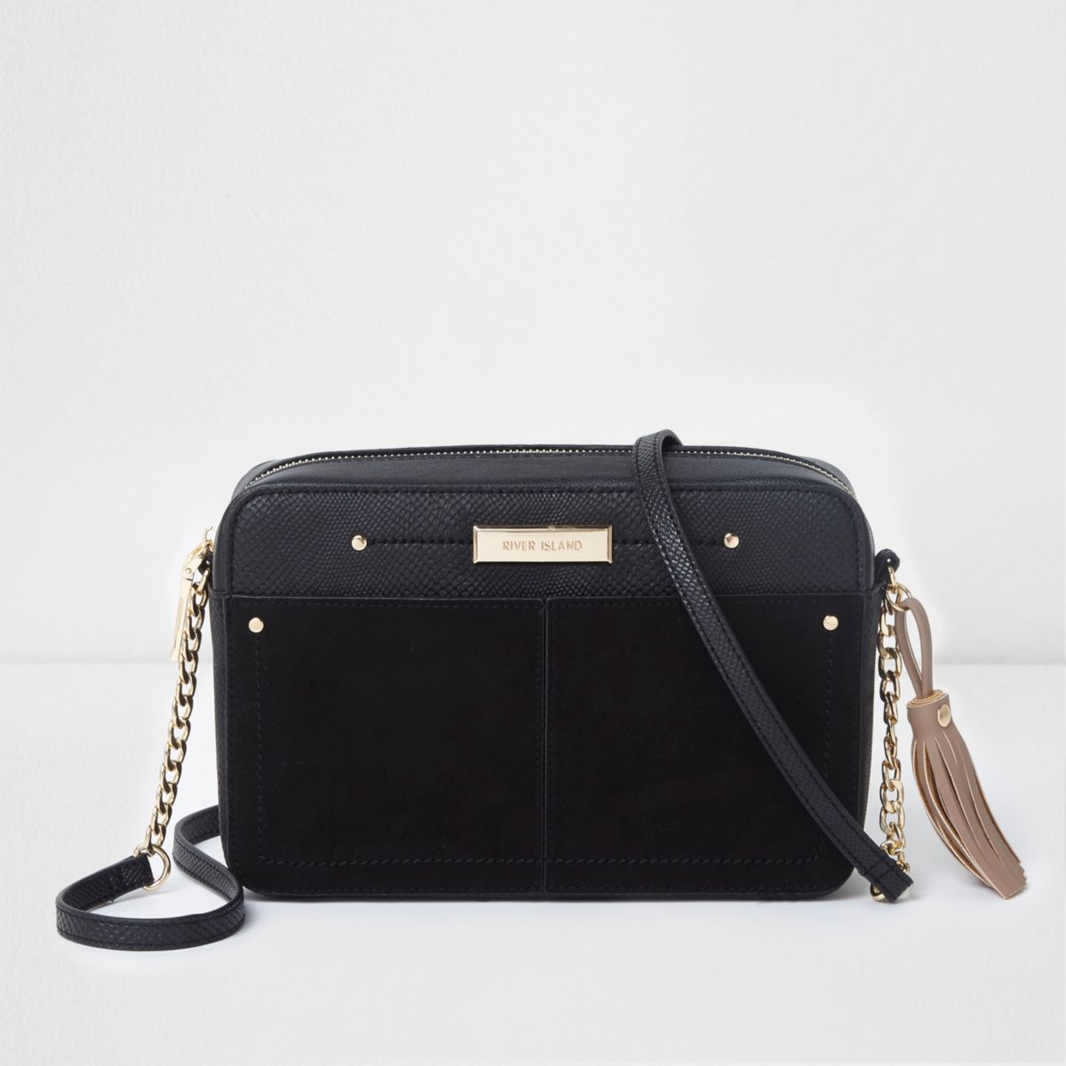 Cross Body Black Bag IUCN Water
