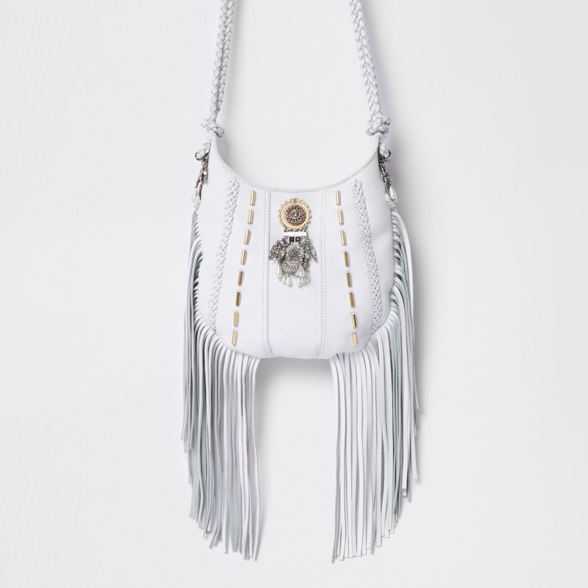 White Crossbody Handbags