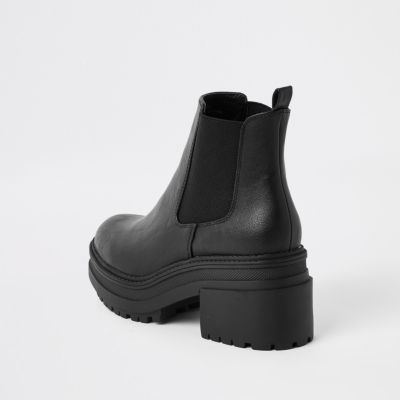 river island chunky chelsea boots