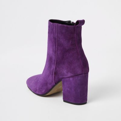 river island purple boots