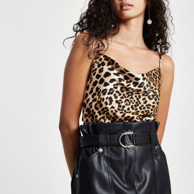 leopard going out tops