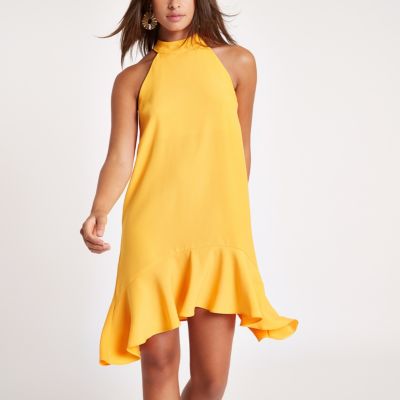 Halter swing dress