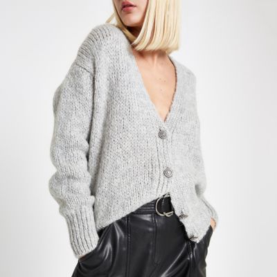 Button Knit Cardigan