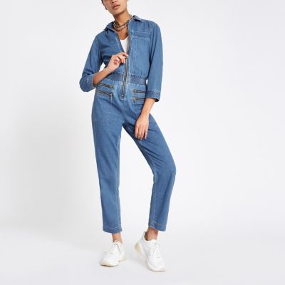 primark denim boiler suit