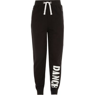 Girls RI Active black 'Dance' sports joggers - joggers - pants - girls