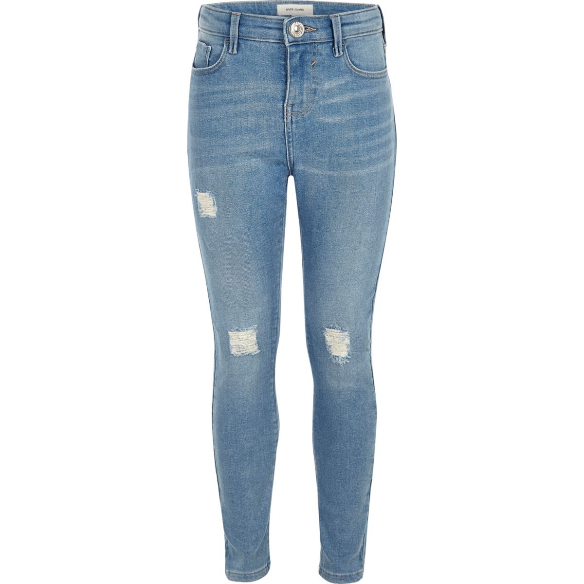 Girls light blue Amelie skinny jeans - Skinny Jeans - Jeans - girls