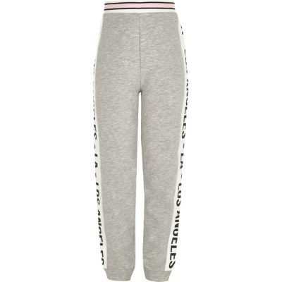 river island grey joggers